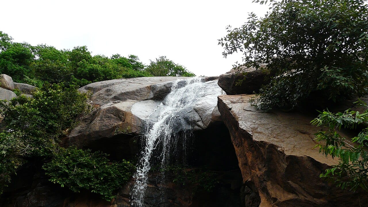 Jalagamparai Waterfalls in the Yelagiri hills